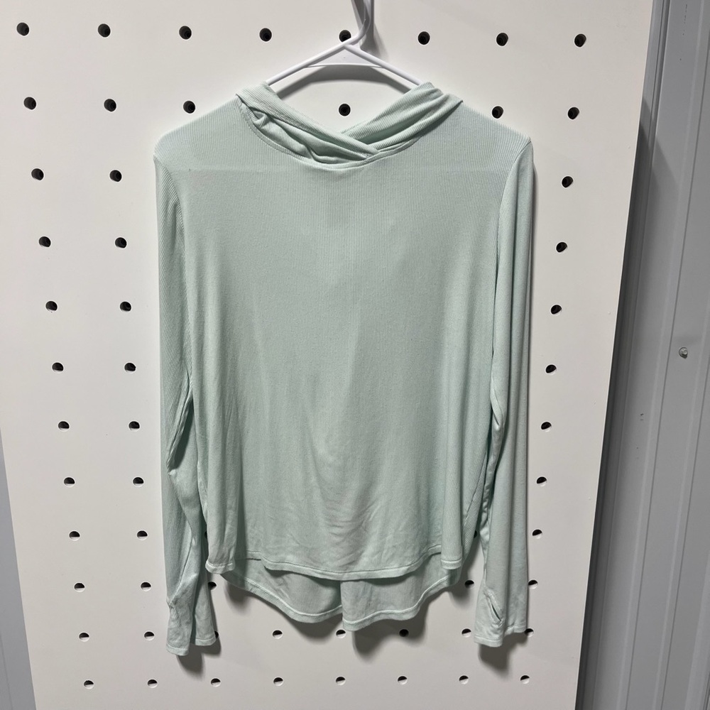 All in Motion Girls Hoodie Light Green Size XL